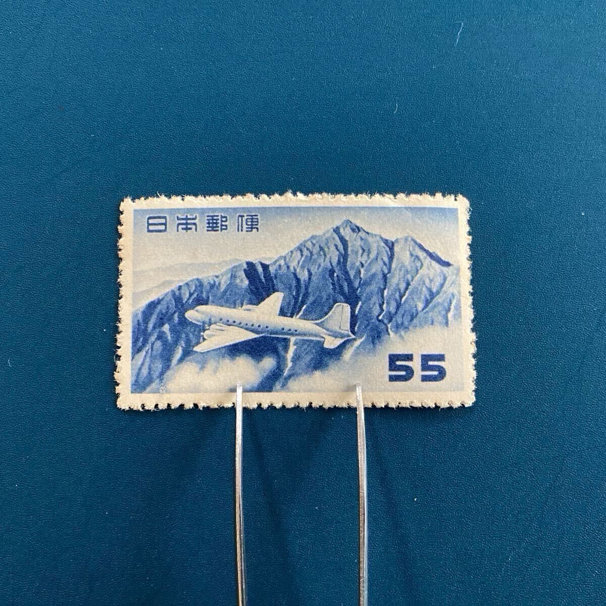 円単位立山航空55円 未使用 NH 裏面糊有リ拍卖