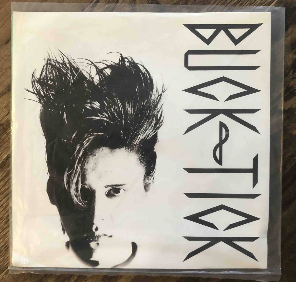 BUCK-TICK インディーズ盤/自主制作レコード 7inch シングルレコード「TO-SEARCH / PLASTIC SYMDROME」太陽レコード ステッカー付拍卖