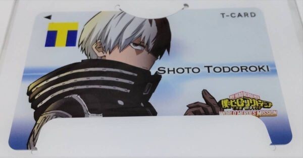 匿名配送 Vポイントカード 僕のヒーローアカデミア ヒロアカ 轟焦凍 新品 未登録 Tカード拍卖