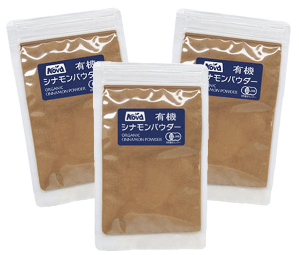 有機シナモンパウダー 60g(20gX3袋)★無農薬オーガニック★スリランカで生産される品種のなかでも、最高の香りをもつセイロンシナモン♪拍卖