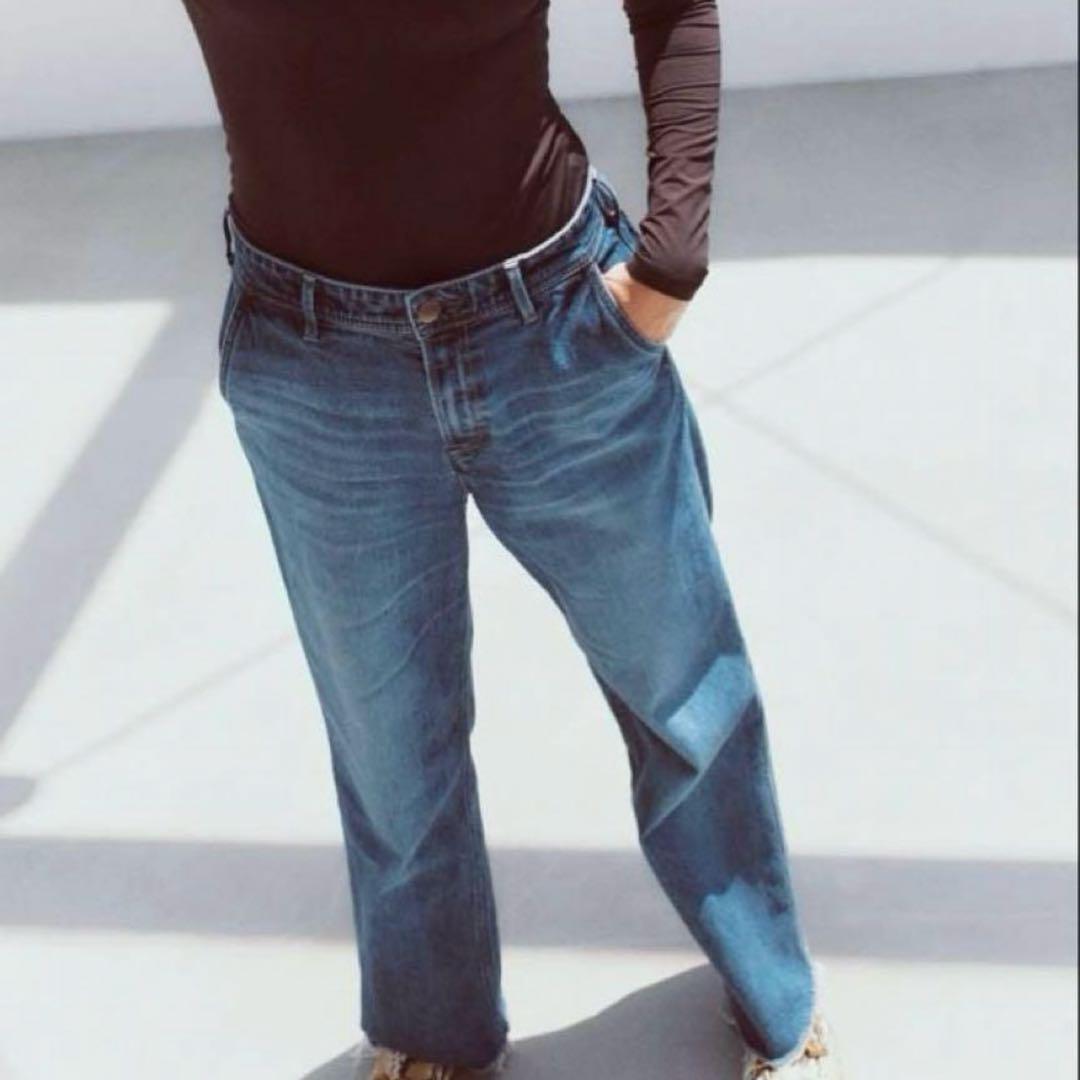 yanuk×スタイリスト加藤かすみ コラボ ローライズストレートデニム拍卖