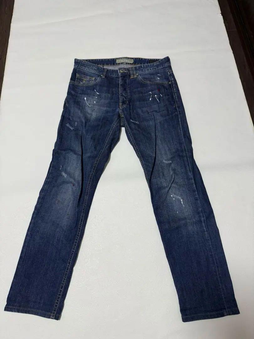 AT.P.CO Fred 赤耳 デニム 30インチ ペイント拍卖