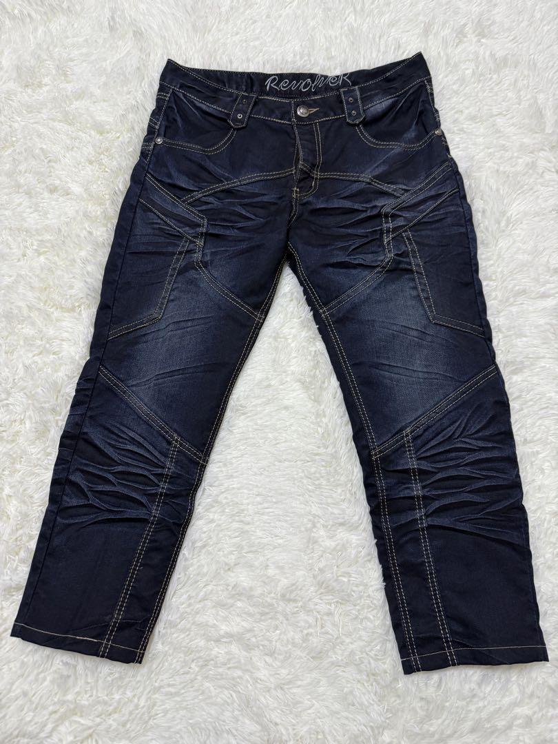 REVOLVER ジーンズ 817C-32 立体裁断 ステッチデザイン 2008拍卖