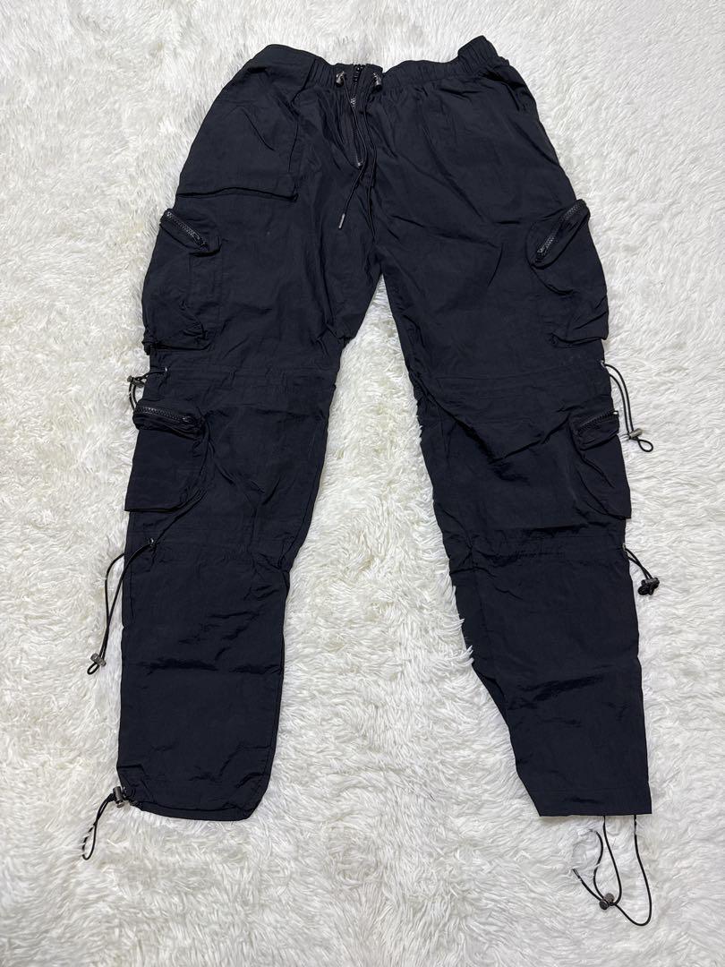 KODYPHILLIPS ナイロンカーゴパンツ ブラック Mサイズ拍卖