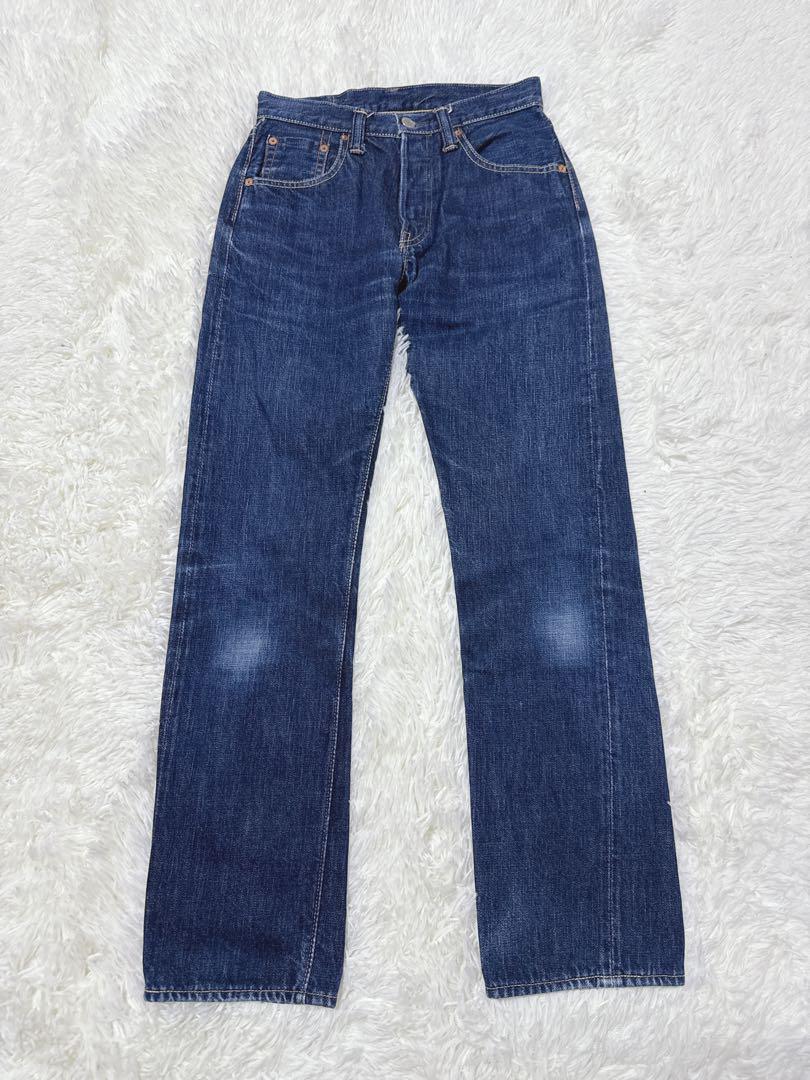 FULLCOUNT フルカウント 0101 セルビッチ デニムパンツ W27拍卖