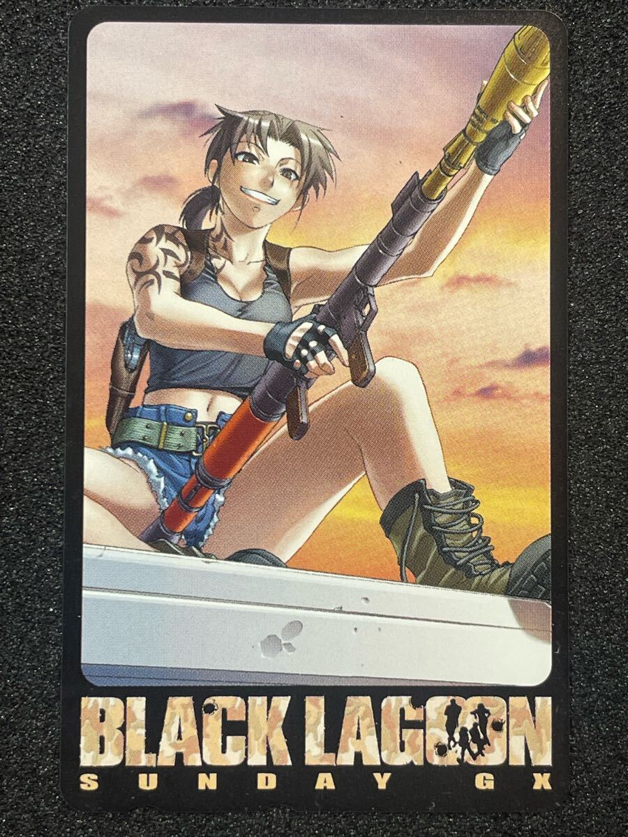 【テレカ】ブラックラグーン レヴィ 未使用 〈金券各種出品中〉拍卖