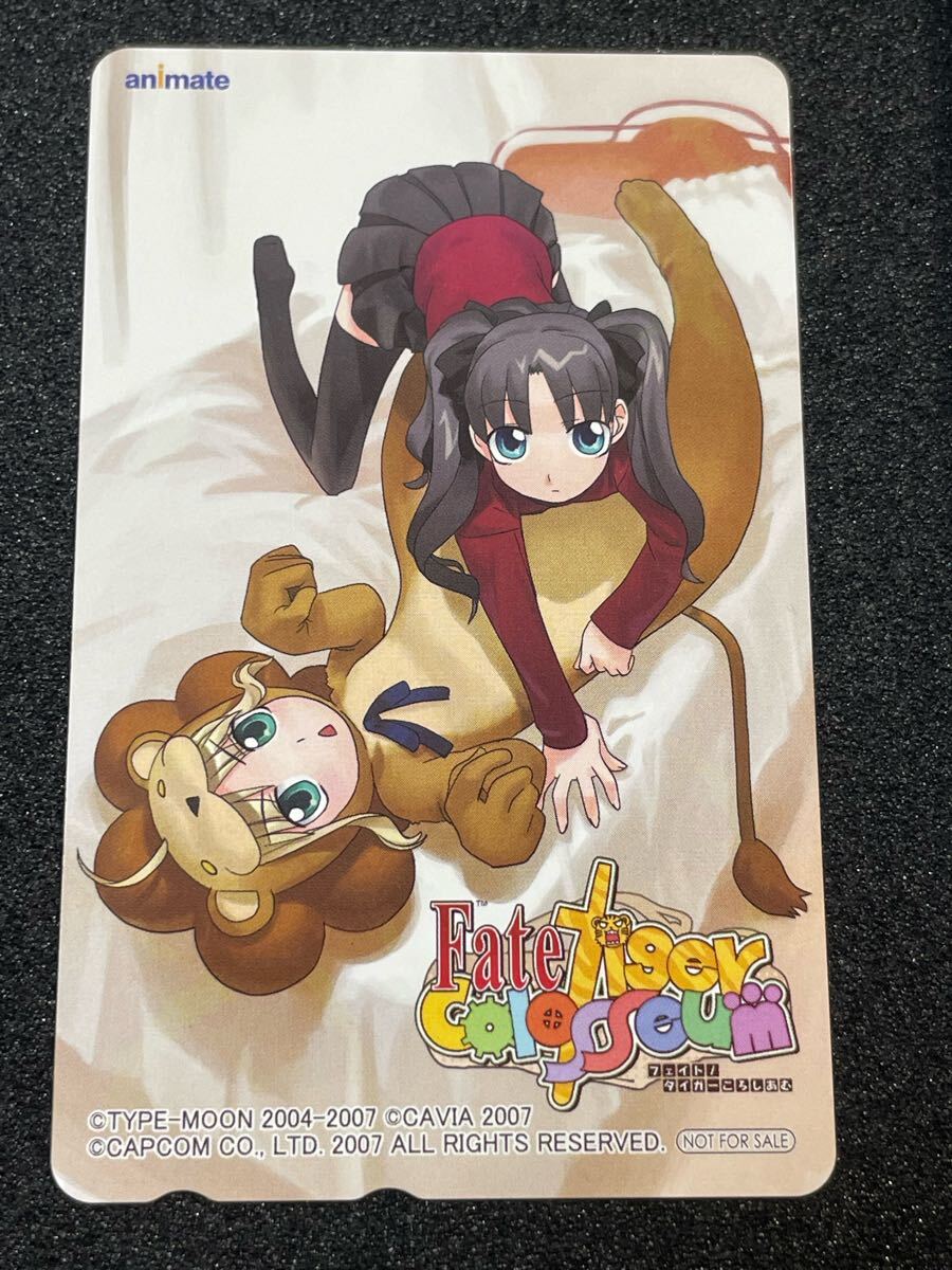 【テレカ】Fate セイバー 遠坂凛 未使用 〈金券各種出品中〉c拍卖