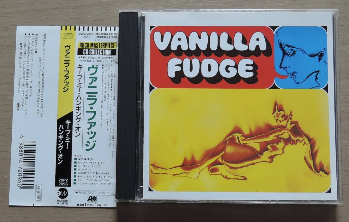 CD▲ VANILLA FUDGE ヴァニラ・ファッジ▲ VANILLA FUDGE キープ・ミー・ハンギング・オン▲ 帯有り ▲拍卖