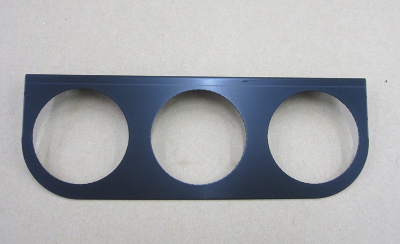 ハコスカ などに 60φ用 3連 メーターパネル 新品 ケンメリ フェアレディー S30Z 432 240ZG KPGC10 GC10 GC110 旧車 大森メーター defi拍卖