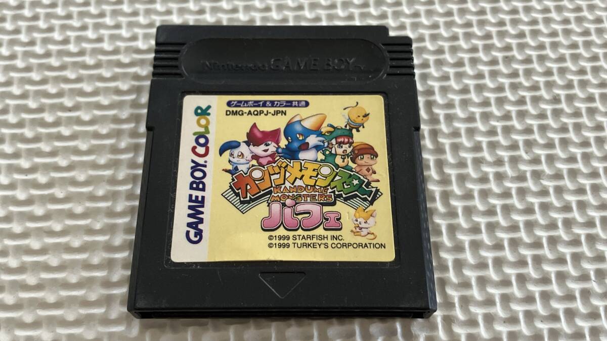 25-GB-18-T セーブOK動作品 ゲームボーイ カンヅメモンスターパフェ拍卖