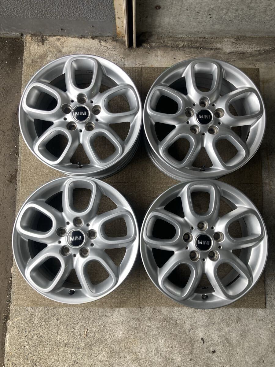 訳あり バラ売り可 MINI 純正 16インチ アルミホイール 4本6.5J +54 1本 7J +52 5穴 PCD 112 3本 札幌 手渡無料 006166/2013 007617/2014拍卖