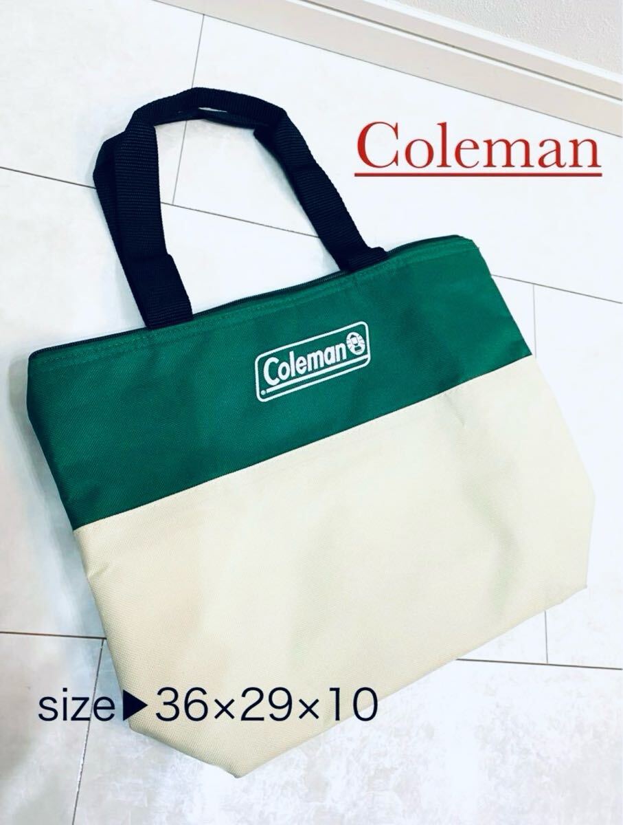 コールマン 保冷バッグ Coleman クーラーバッグ アウトドア★新品 ノベルティ エコバッグ トートバッグ 希少拍卖