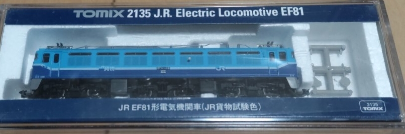 TOMIX製 EF81電気機関車 JR貨物試験色 2135拍卖