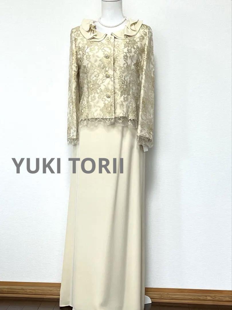 ★新品・36万円★YUKI TORII ユキトリイ/フォーマルスーツ ロングスカート拍卖