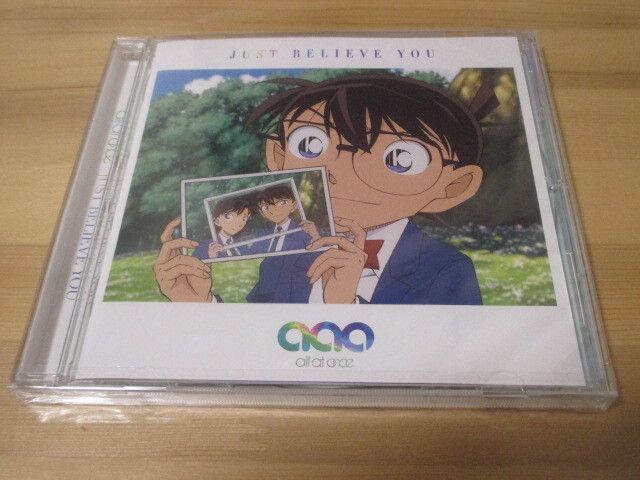 名探偵コナン OP「JUST BELIEVE YOU」all at once 中古、未開封品 即決拍卖