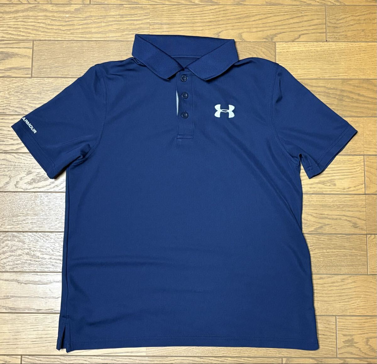UNDER ARMOUR KID’S SHORT SLEEVE SHIRTS size-YLG(着丈56身幅47) 中古 送料無料 NCNR拍卖