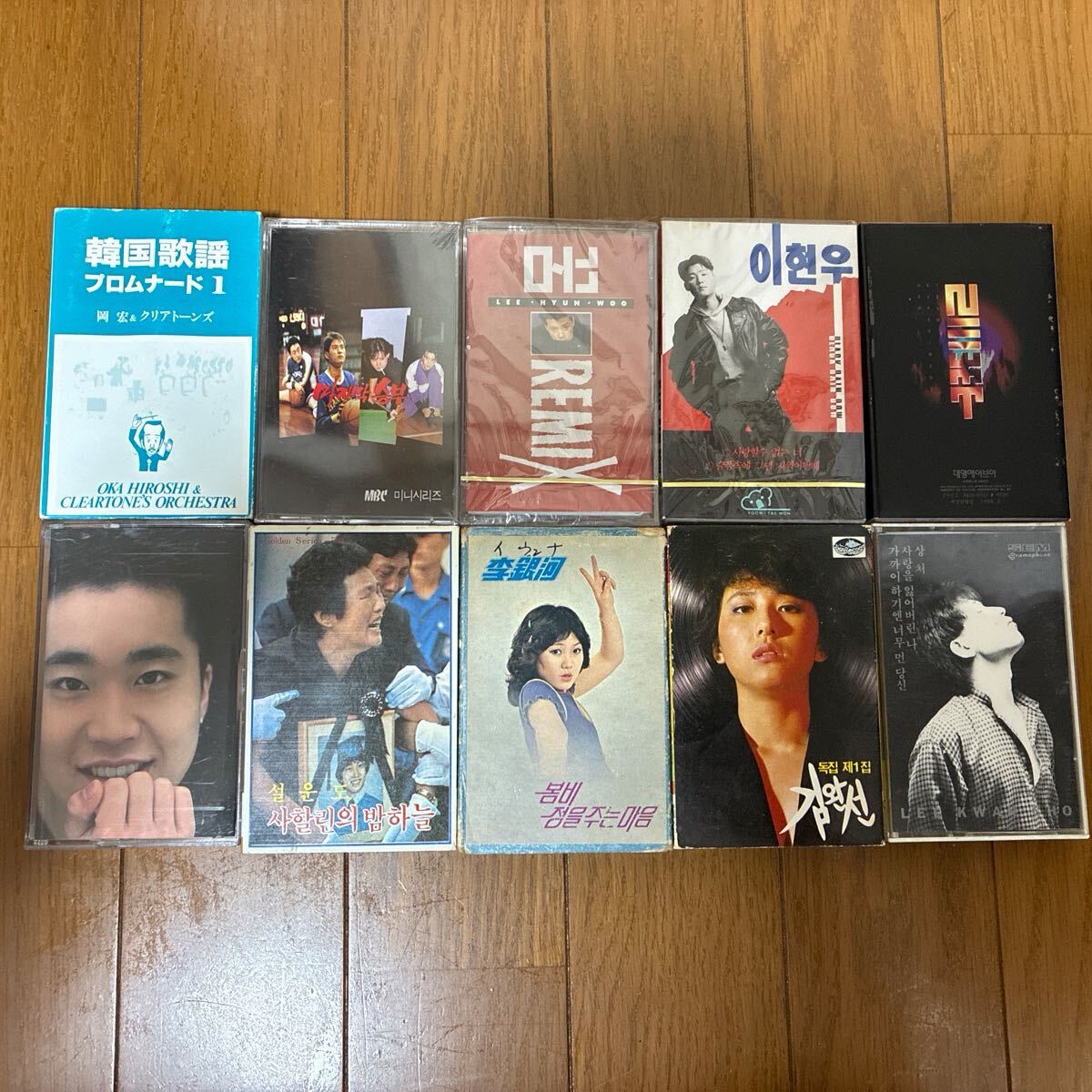 韓国 カセット 10本セット korea lee hyun woo new experiment team sung mo jo拍卖