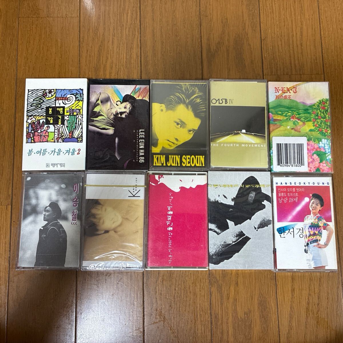 韓国 city pop 名盤 未開封含む カセット10本セット Spring, Summer, lee eun ha kim jun seoun lee seun chul kan soo jee korea拍卖