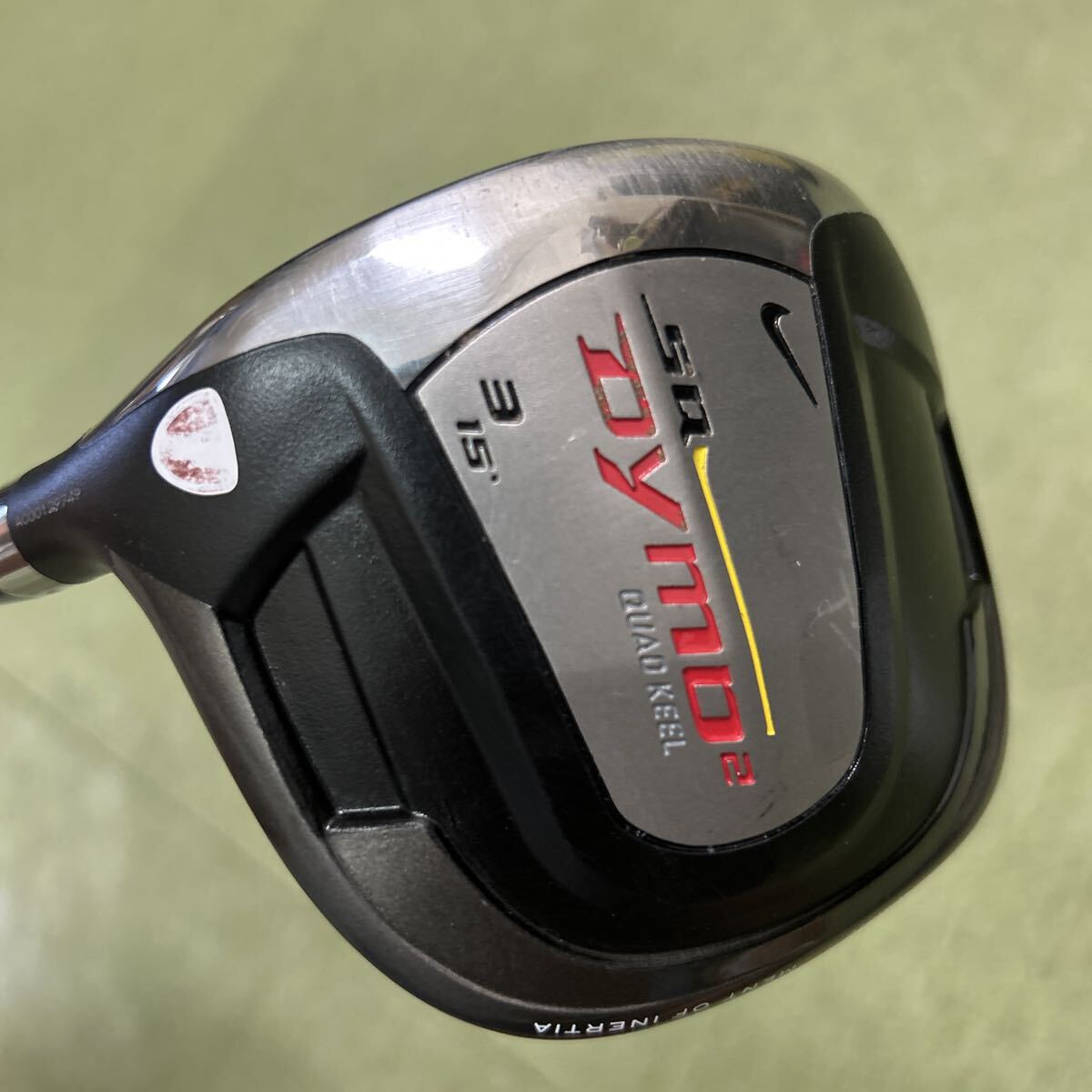 B371 美品 NIKE SQ Dymo2 レフティー 3W 15° 純正UST AXIV CORE 70 フレックスS拍卖