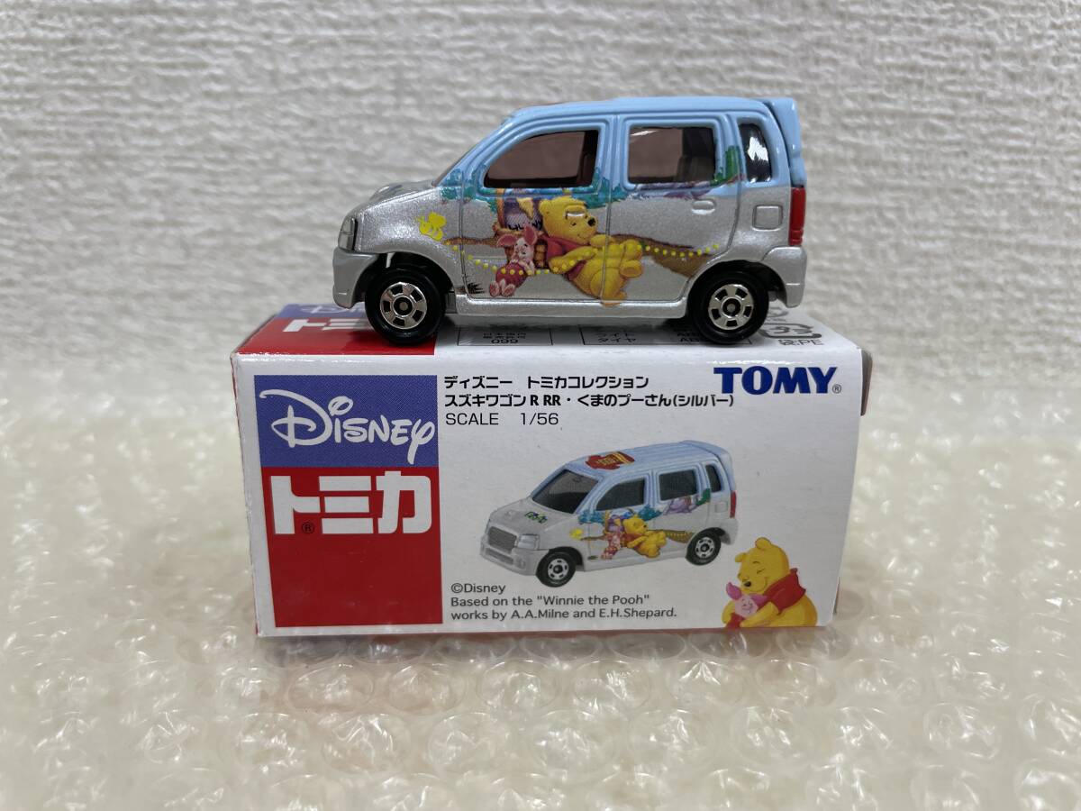 【中古・開封品】:1/56 スズキ ワゴンR RR くまのプーさん(シルバー×スカイブルー) ディズニー トミカコレクション ミニカー(20250916)拍卖