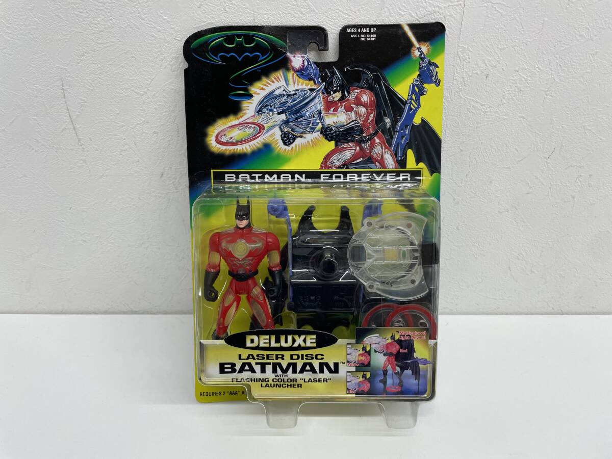 【未開封品】:Kenner レーザーディスク バットマン 「バットマン フォーエヴァー」 LASER DISC 「BATMAN FOREVER」 フィギュア(20250923)拍卖