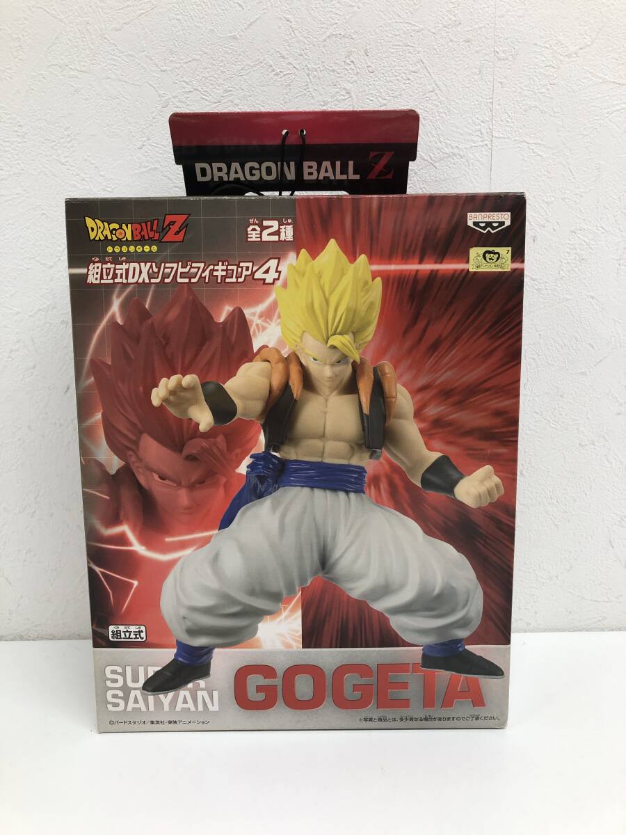 【開封品・難有】:ゴジータ スーパーサイヤ人 ドラゴンボールZ 組立式DXソフビフィギュア4 (20250922)拍卖