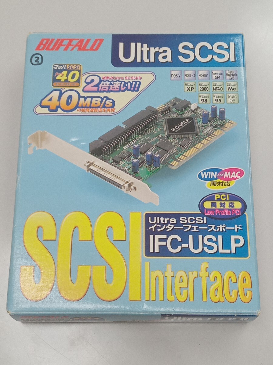 【中古】BUFFALO IFC-USLP|Ultra SCSI PCIインターフェースボード②拍卖