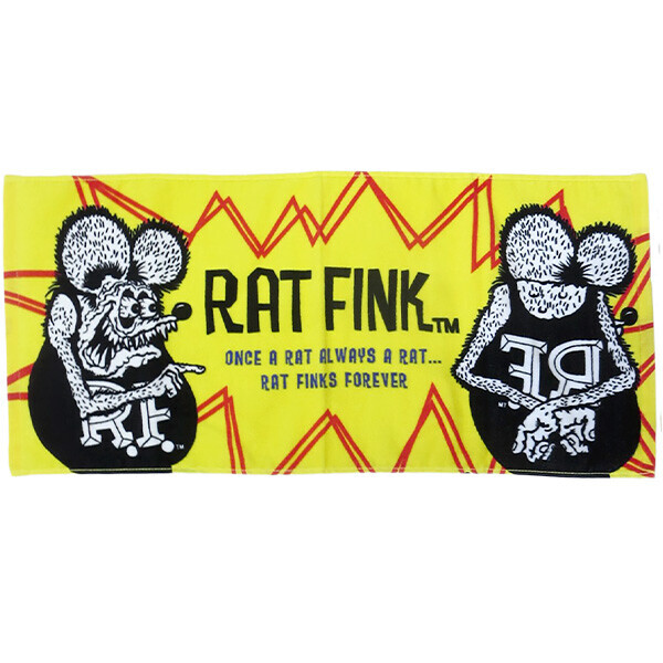 ラットフィンク フェイスタオル 【イエロー】拍卖