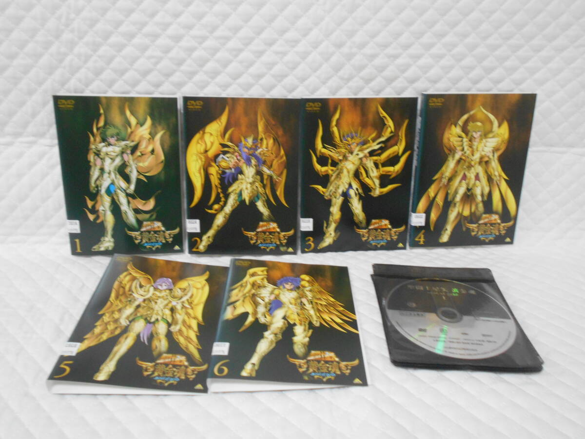 レンタルDVD 聖闘士星矢 黄金魂 -soul of gold- 全6巻 <22>拍卖