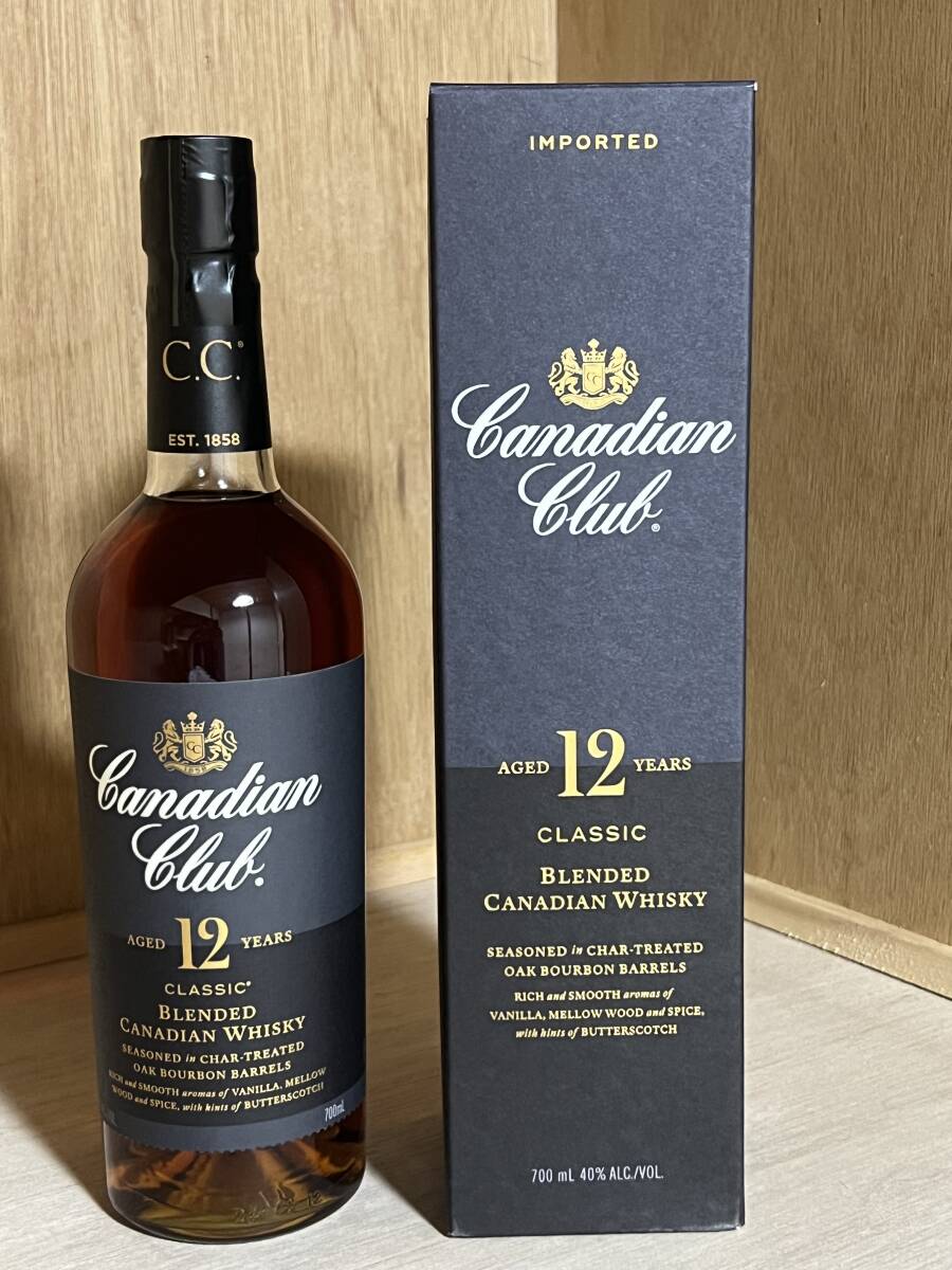 即決 カナディアンクラブ 12年 700ml 40° 1本拍卖