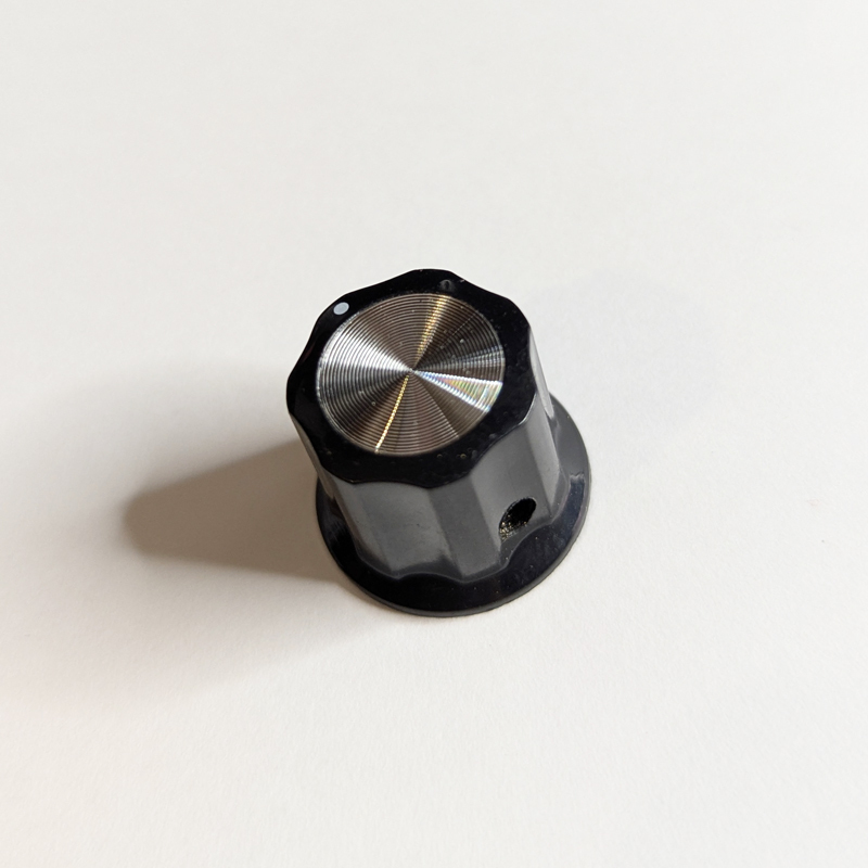 モーグ風ノブ Black 19mm x 16mmシャフト幅6.4mm Moog拍卖