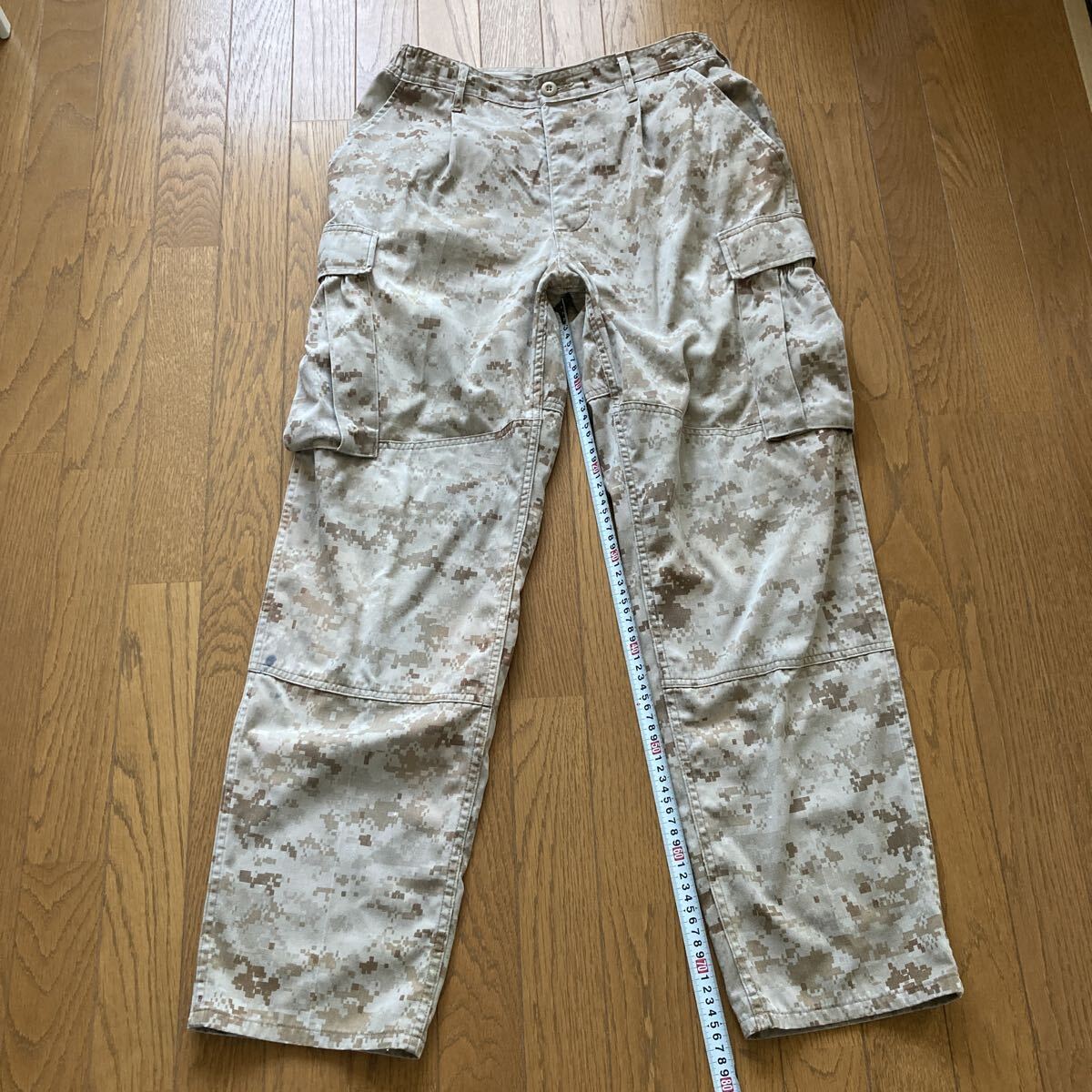 カーゴパンツ 古着 アメリカ軍 迷彩 実物 拍卖