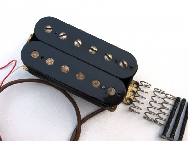 YAMAHA ヤマハ LIVE-GH1 ハムバッカー アルニコⅤ 3芯 フロント 当時の上級ハムバッカー 92年製YAMAHA MG-MⅡG拍卖