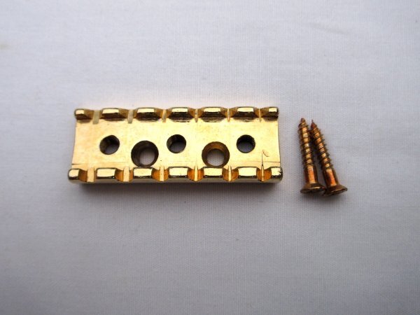 Grover Jackson ジャクソン 上止めロックナット ハウジングのみ 41.6mm TAKEUCHI TRS ゴールド 96年製Grover Jackson RR.A-60拍卖