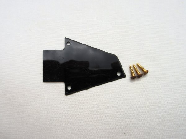 Ibanez アイバニーズ PL系ロッドカバー 1P 黒 純正 日本製 87年製Ibanez PL650拍卖