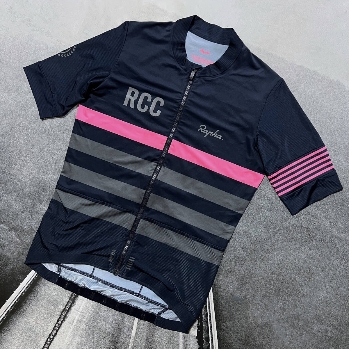 Rapha Men's RCC Pro Team Jersey Sサイズ ダークネイビー ラファ メンズ RCC プロチーム ジャージ ショートスリーブ 半袖拍卖