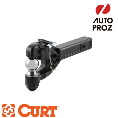 CURT ヒッチメンバー用 ピントルフック 2インチ ヒッチボール付 2インチ/50.8mm角用 牽引能力 7トン 正規品 メーカー保証付拍卖