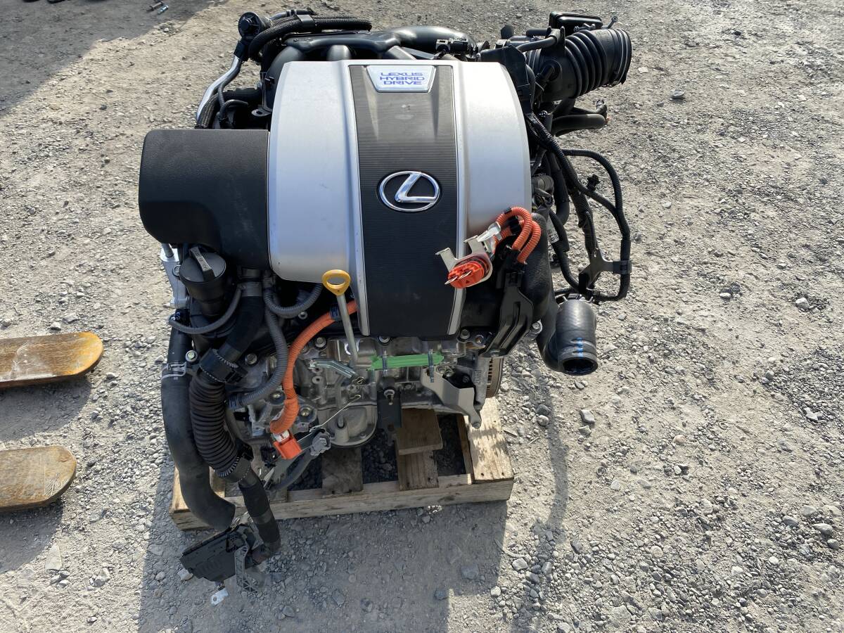 6AA-GYL25 レクサス RX450h エンジン 2GR R3/6 2509-3229拍卖