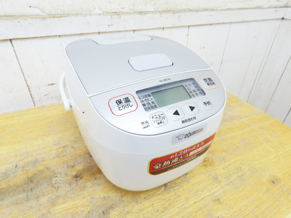 象印・マイコン炊飯ジャー・2019年製・NL-BC05・3合炊き・中古品・152203拍卖