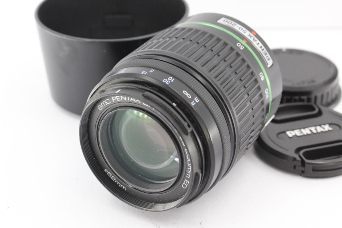 ★特上品★ペンタックス PENTAX SMC PENTAX-DA 50-200mm F4-5.6 ED 《キャップ フード 付き》 #A5114拍卖