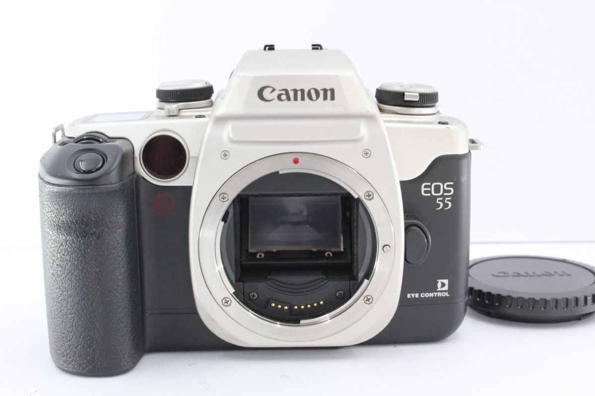 ★特上品★キヤノン CANON EOS 55 ボディ 動作確認済み 《キャップ 付き》 #A5110拍卖