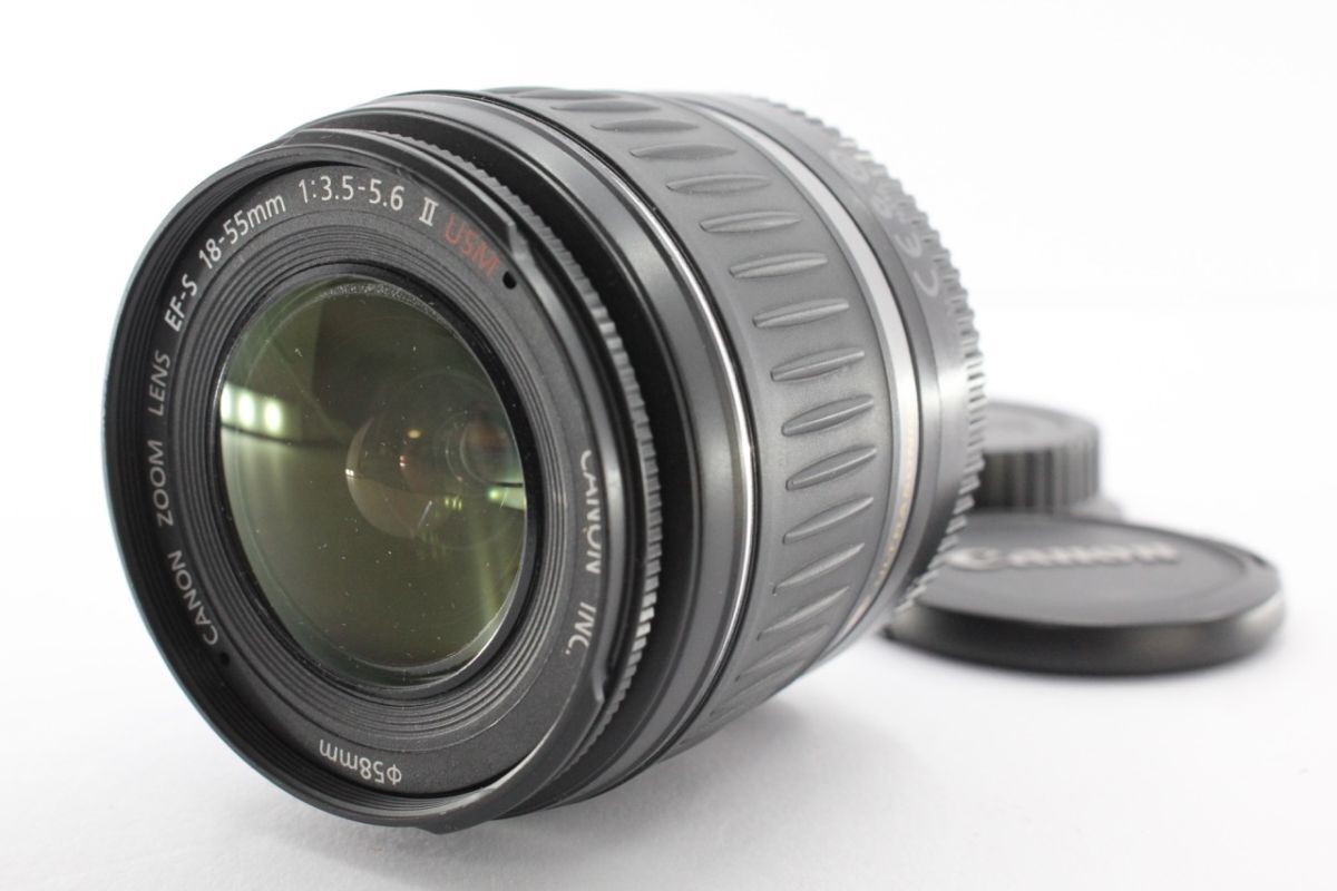 ★特上品★キヤノン CANON EF-S 18-55mm F3.5-5.6 II USM #A5202拍卖