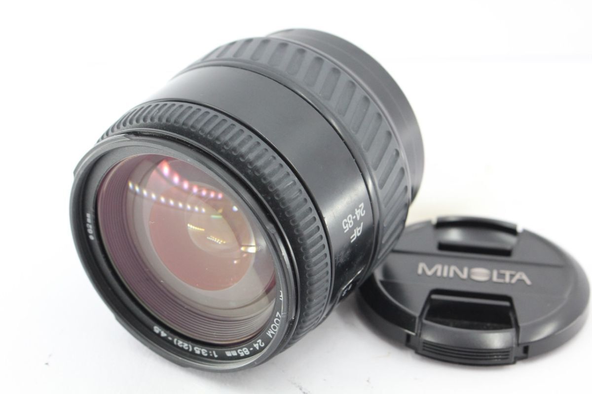★特上品★ミノルタ MINOLTA AF ZOOM 24-85mm F3.5-4.5 《キャップ 付き》 #A5249拍卖