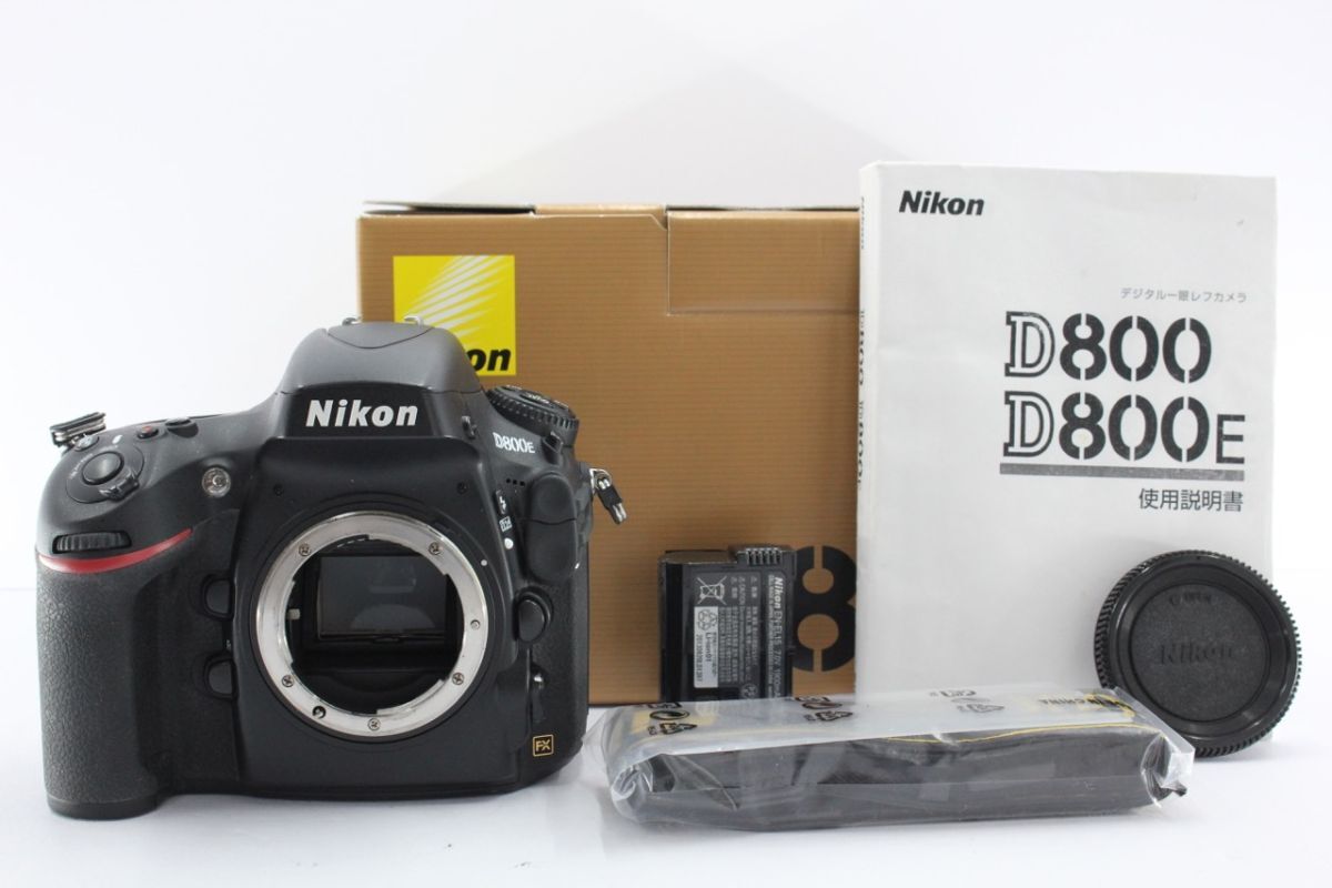 ★訳あり品★ニコン NIKON D800 ボディ 撮影可能 ショット数 9912回 《キャップ 付き》 #A5315拍卖