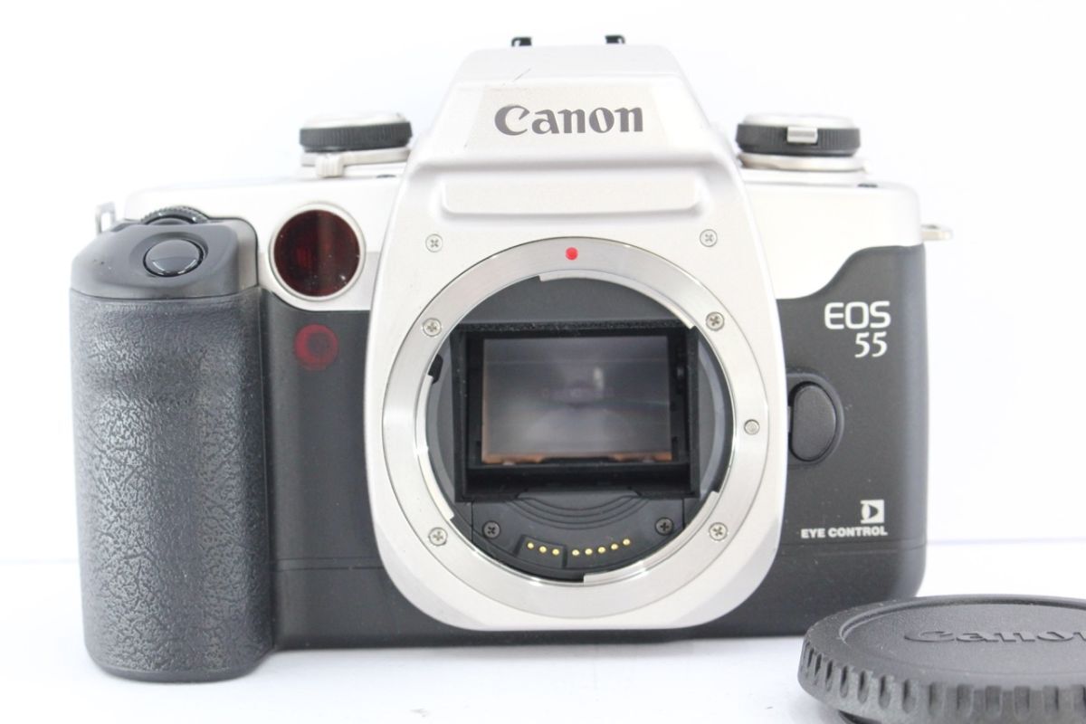 ★特上品★キヤノン CANON EOS 55 ボディ 一眼レフフィルムカメラ 《キャップ 付き》 #A5342拍卖