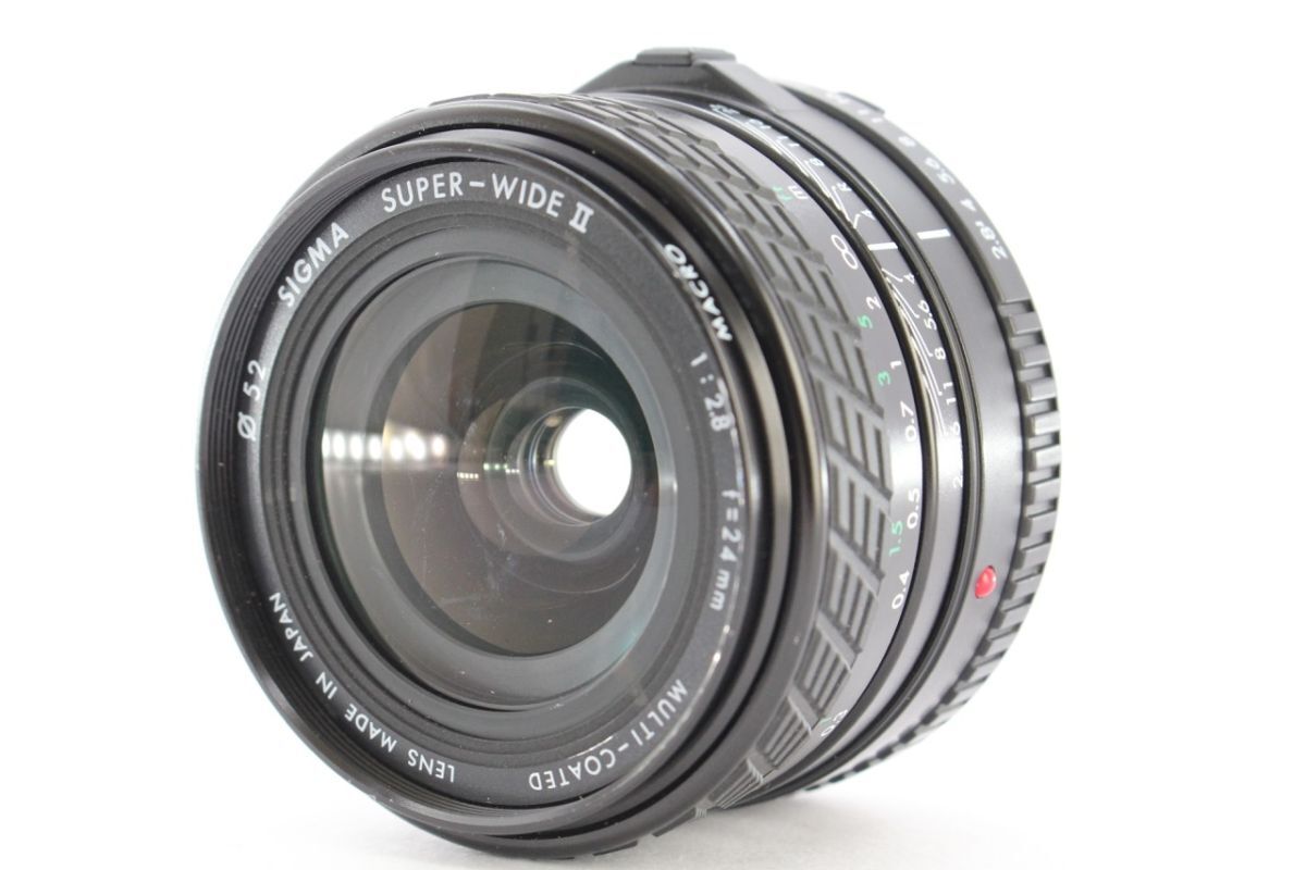 ★特上品★シグマ SIGMA MULTI-CATER SUPER-WIDE II 24mm F2.8 ミノルタ #A5346拍卖