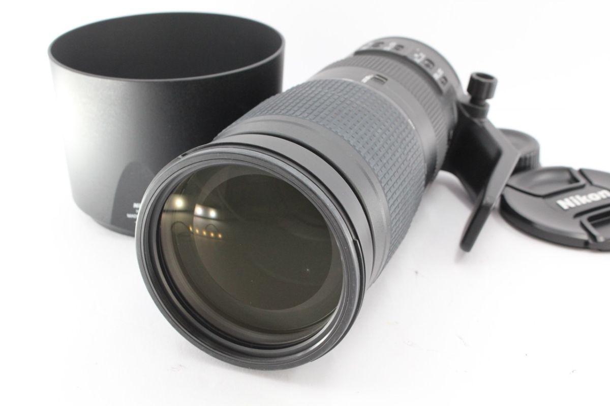 ★特上品★ニコン NIKON AF-S NIKKOR 200-500mm F5.6 E ED VR 《キャップ フード 付き》 #A5382拍卖