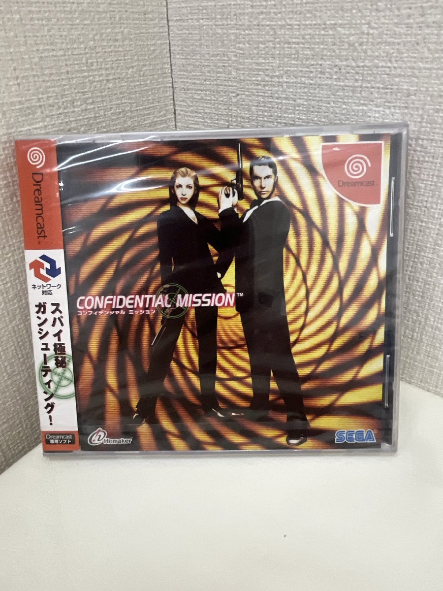 【新品未開封】DC ドリームキャスト CONFIDENTIAL MISSION 3916-A-8-1拍卖