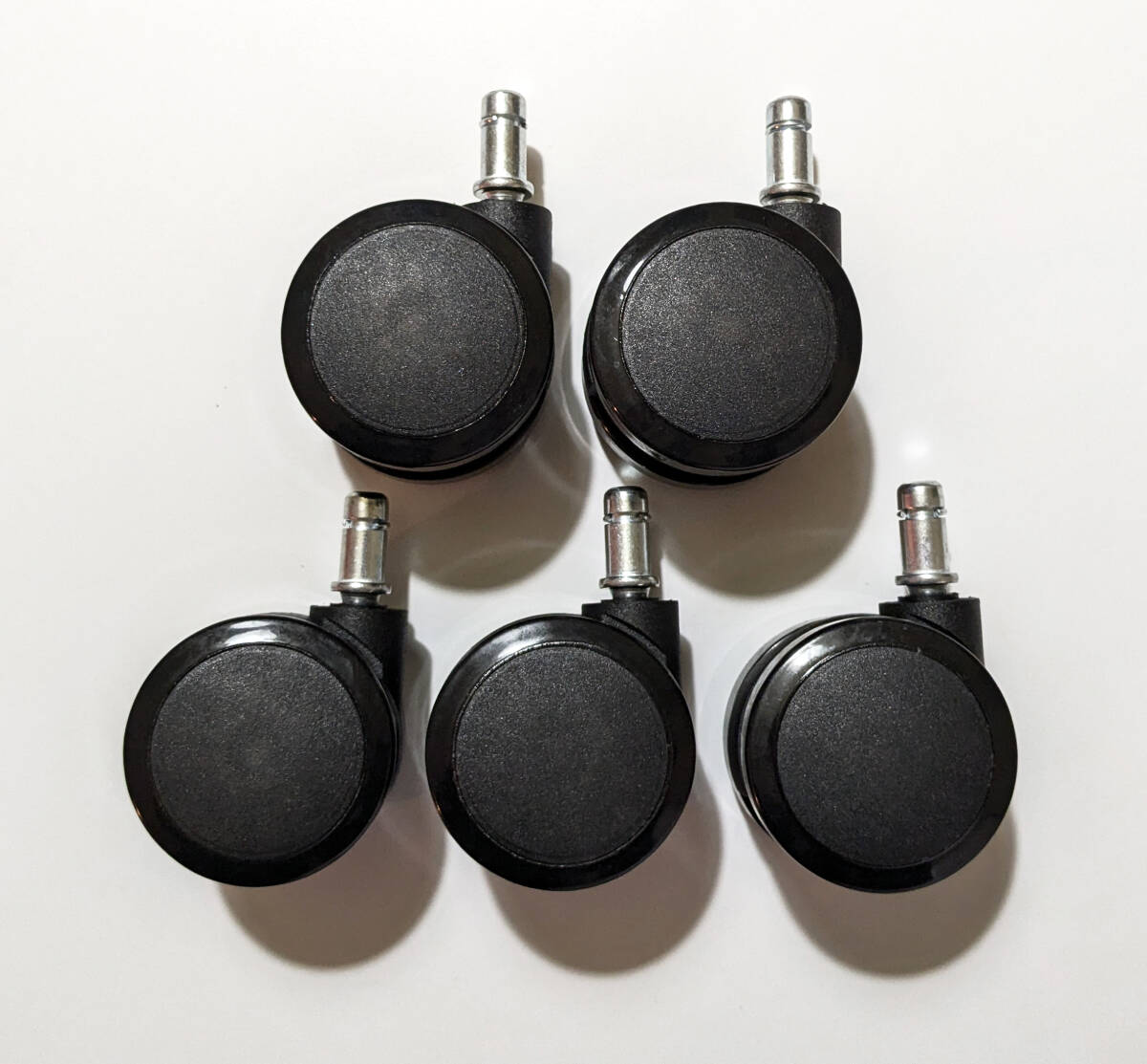 アーロンチェア 専用 キャスター 5個セット 互換品 ハーマンミラー チェア パーツ 家具 Aeron Chair 椅子 イス 交換 交換部品 部品 5個拍卖