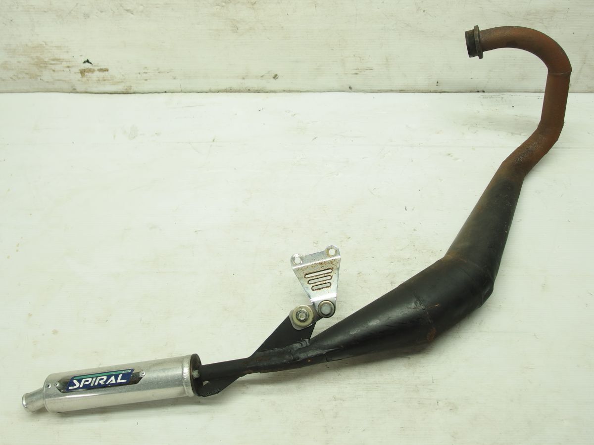 カワサキ KSR80 スパイラル チャンバー マフラー HA-360 【C5】 MX080B -0126拍卖